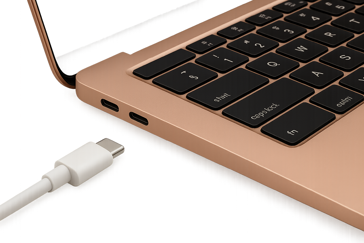 MacBookAir M1 USB 1 Wymiana złącza USB-C MacBook Air M1 A2337