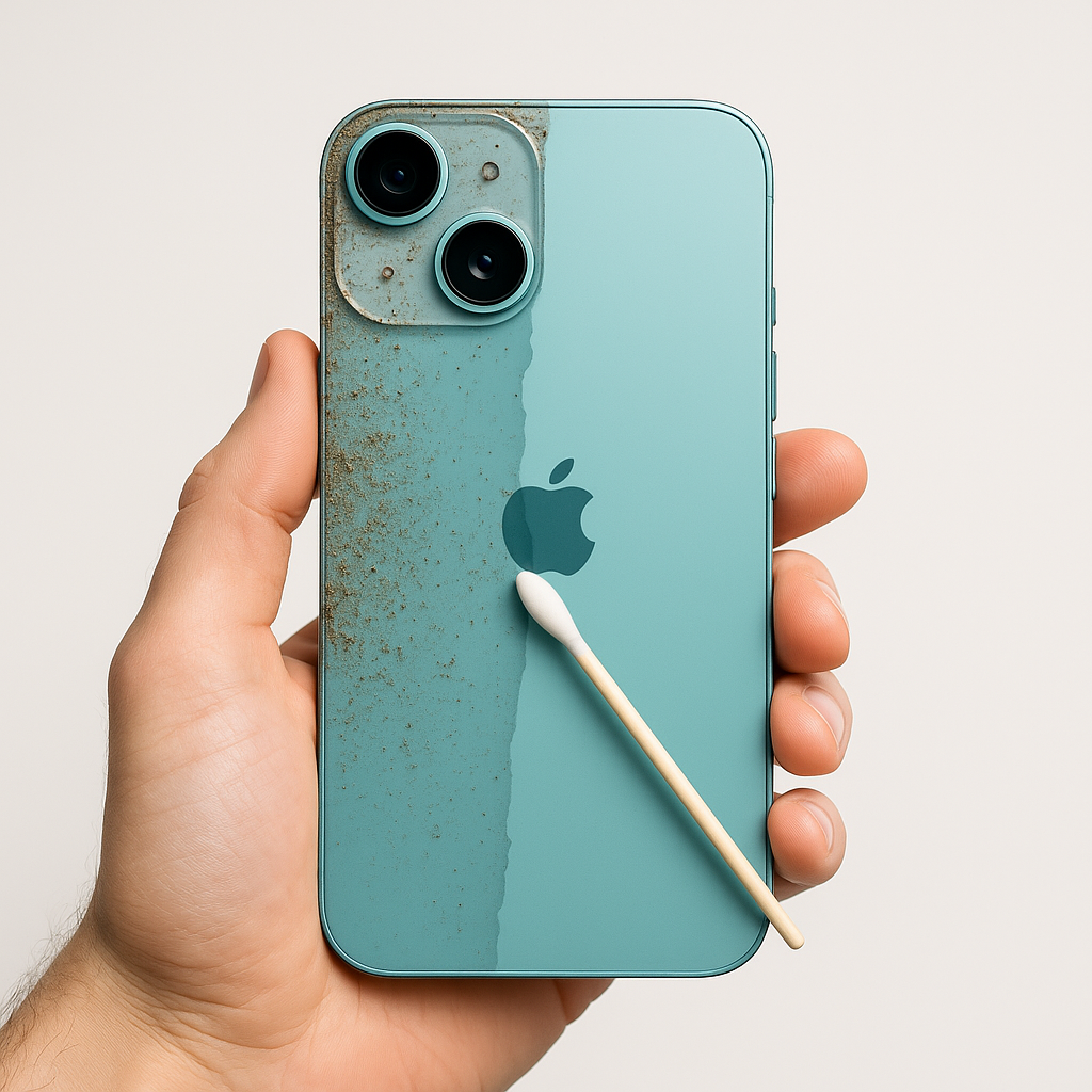 iPhone czyszczenie 5 Czyszczenie głośnika iPhone – poradnik krok po kroku