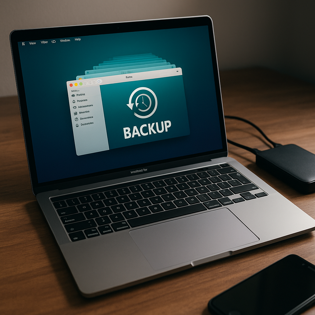 MacBook backup Najlepsze praktyki backupu dla użytkowników MacBooka: Time Machine, iCloud i dyski zewnętrzne